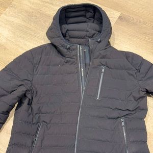 Moose knuckles XL lightweight down jacket black